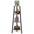 4-Tier Corner Shelf Metal Storage Rack W26485