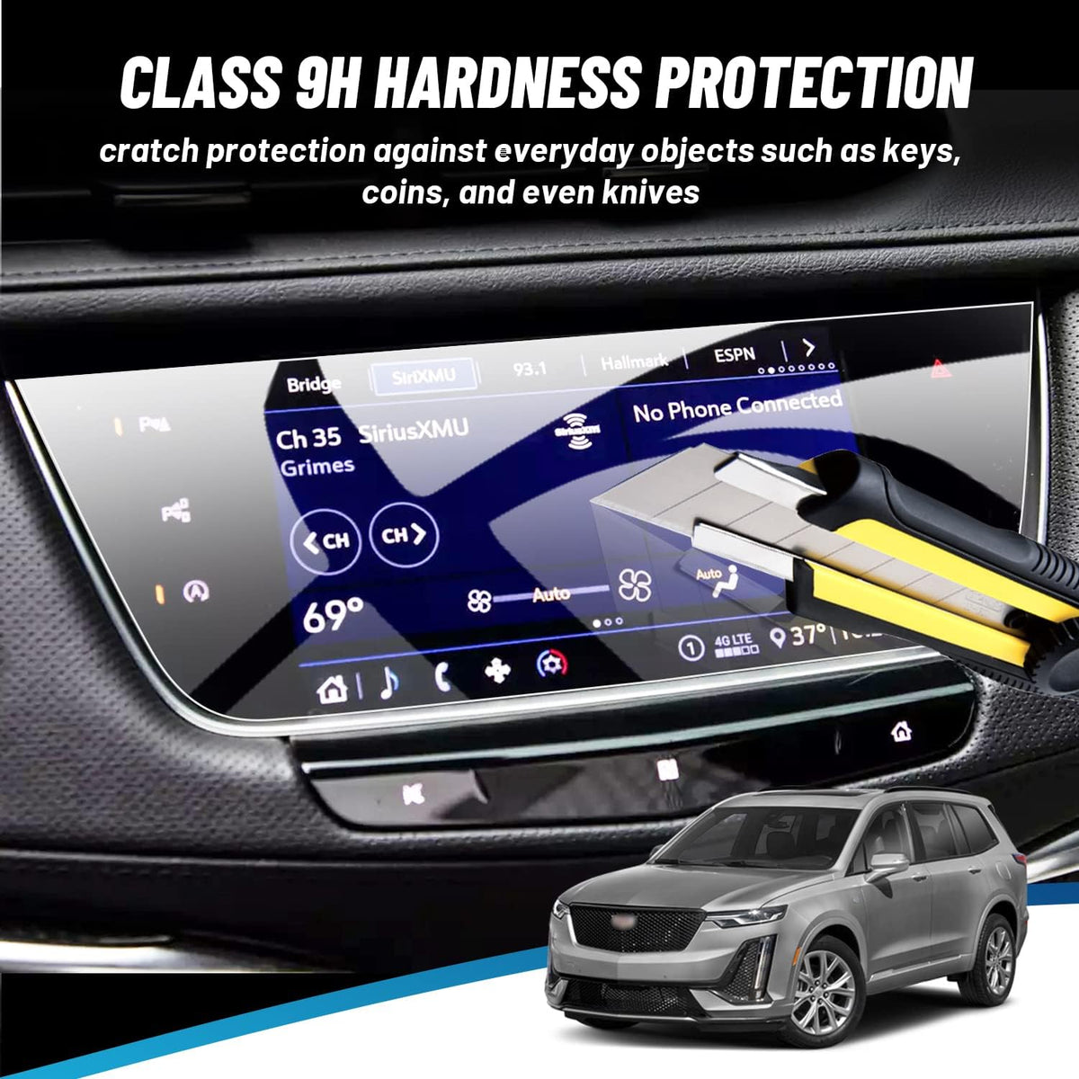 Tempered Glass Screen Protector Z623