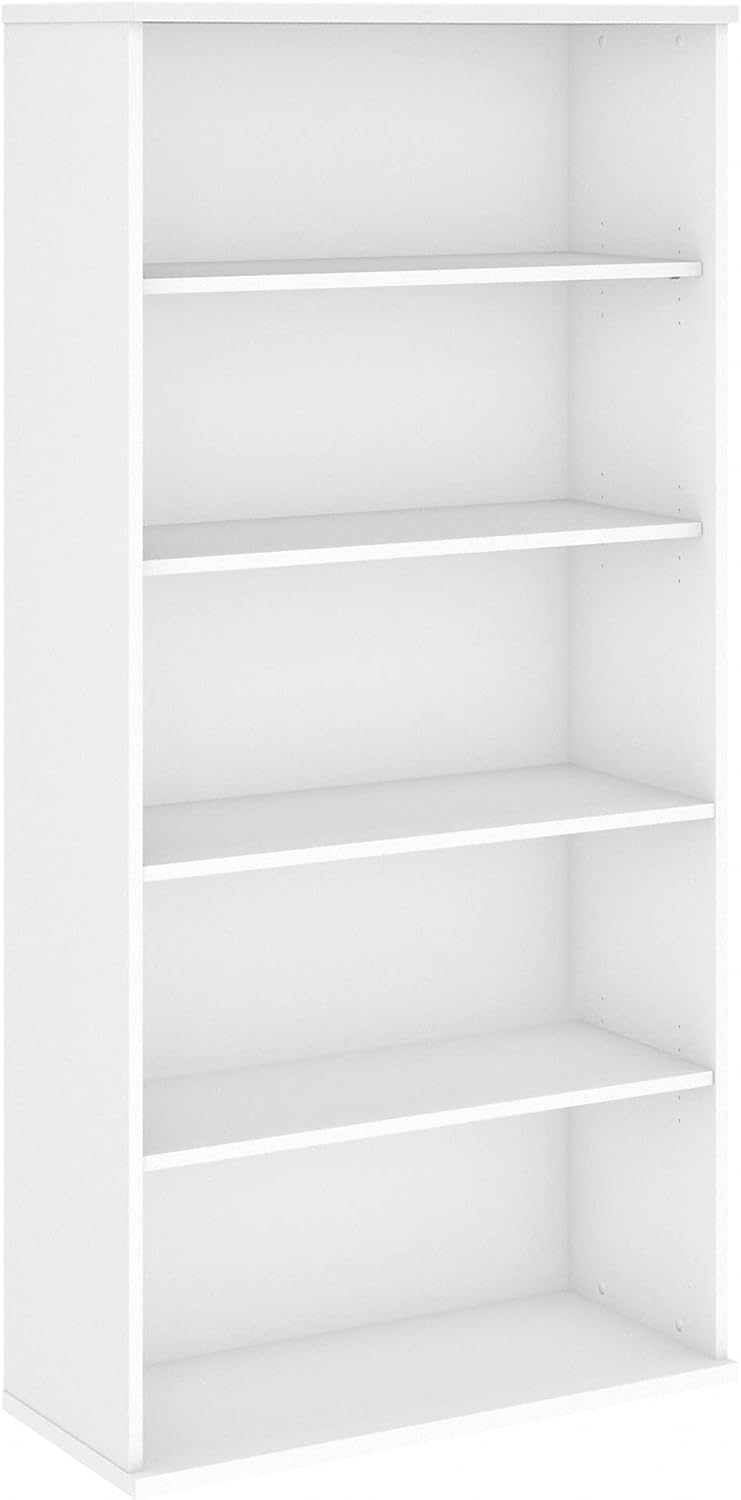 5 Shelf Storm Gray Bookcase P4380