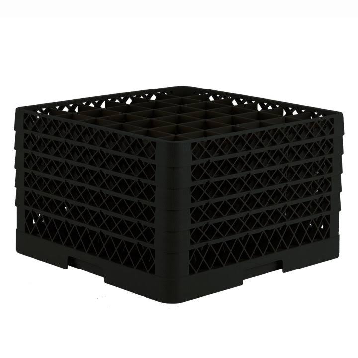 Black 36 Compartment Full Size Rack I8847