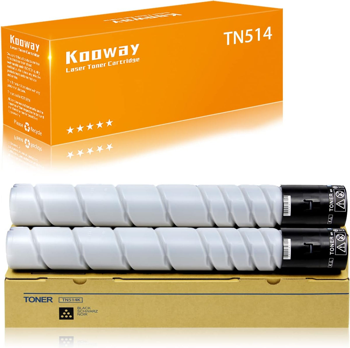 Black Toner Cartridge Replacement 4 Pack I655