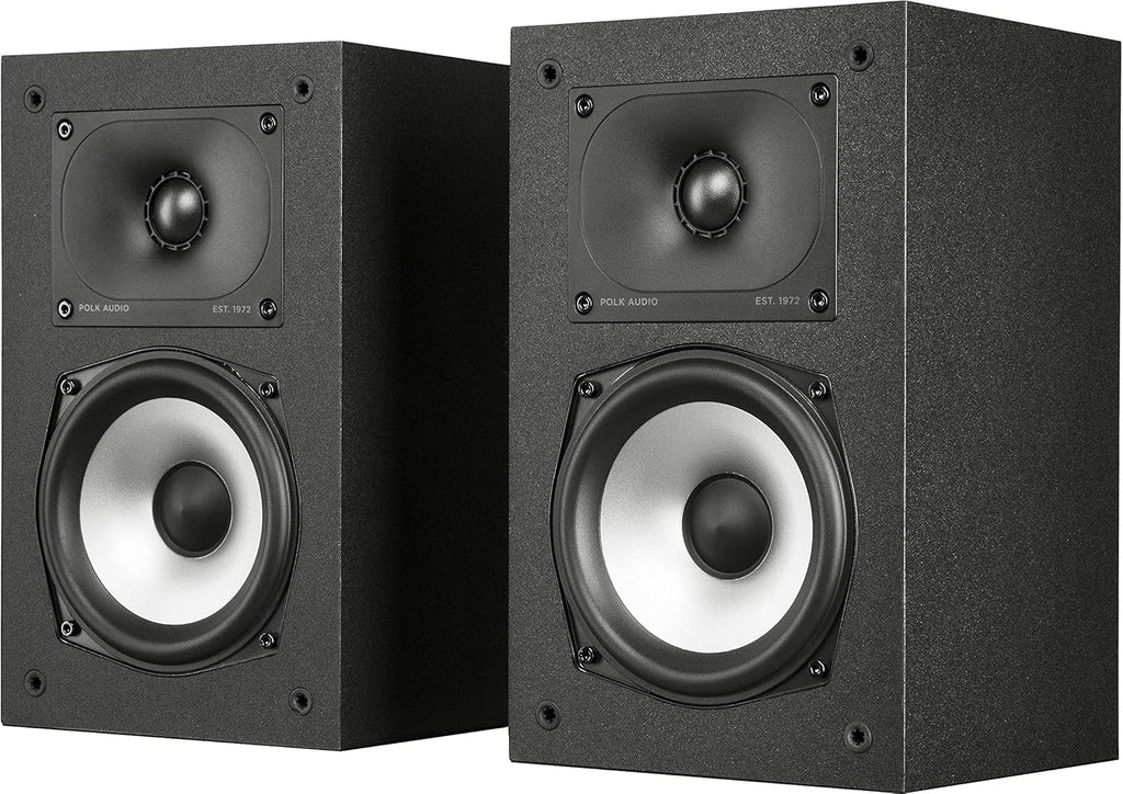 Pair of Midnight Black Bookshelf or Surround Speakers V120234