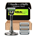 Heated Razor with 2 Razor Blade Refills and Charging Dock O8072