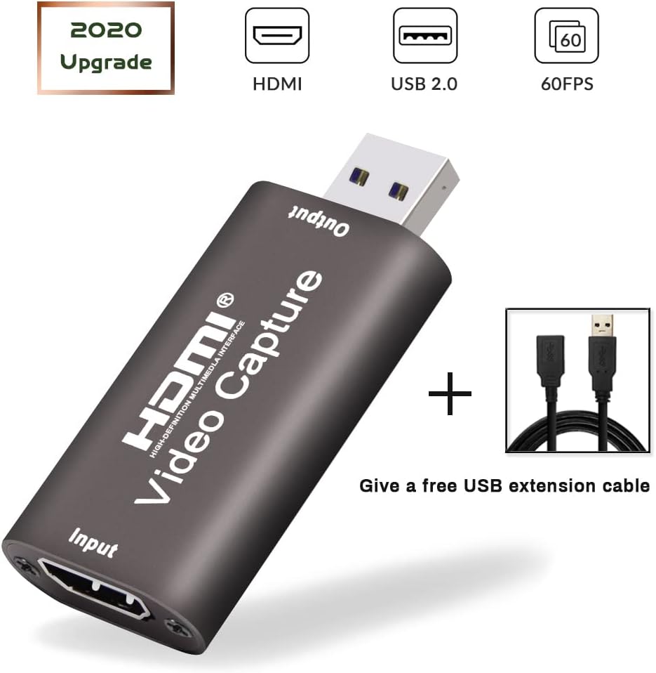 4K@60FPS HDMI to USB Capture Card J229