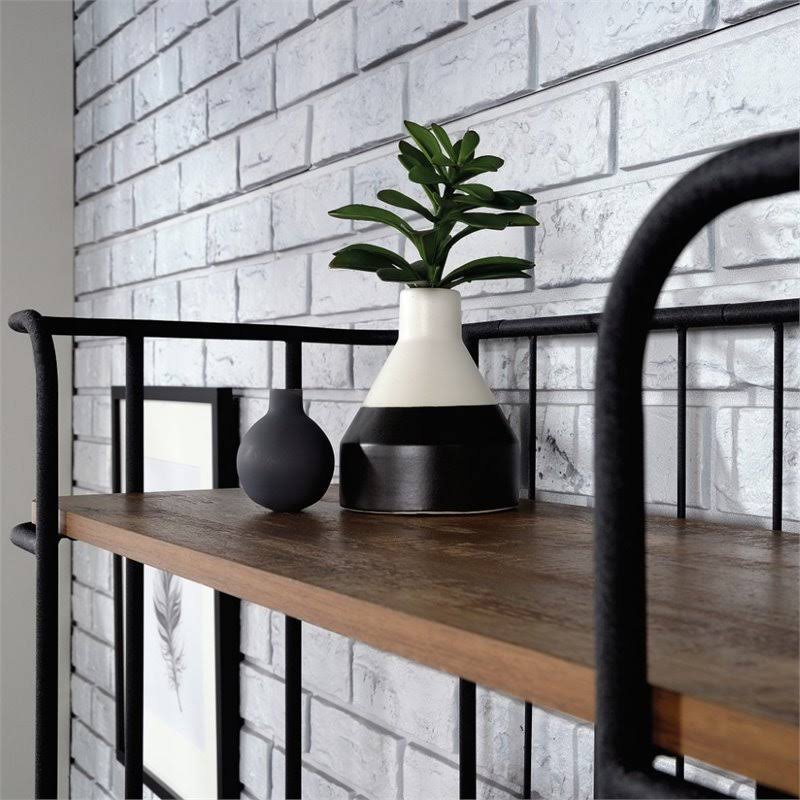 5 Shelf Metal Bookcase S331286