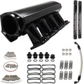 92mm Intake Manifold for Cathedral Port Heads LS Engines Black H28344
