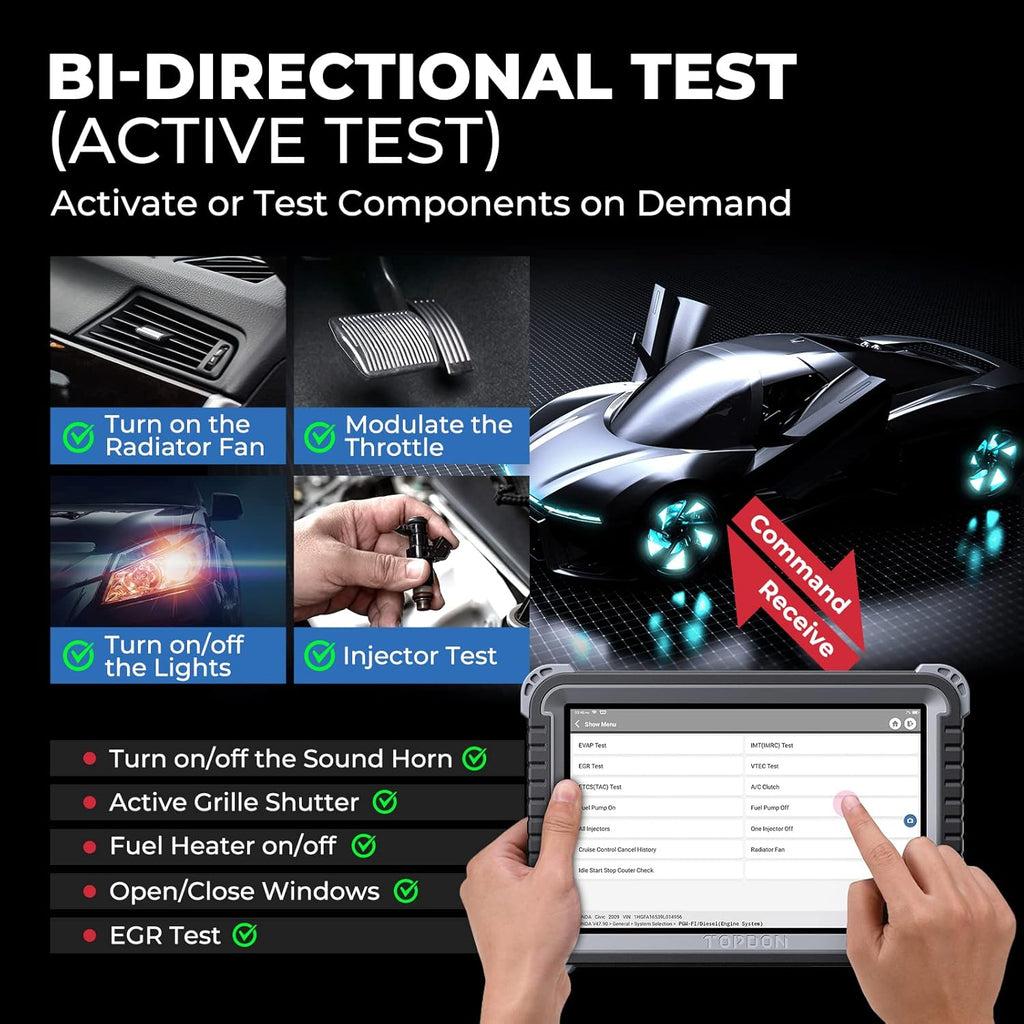 Bidirectional Scan Tool with 10.1-inch Screen S476331