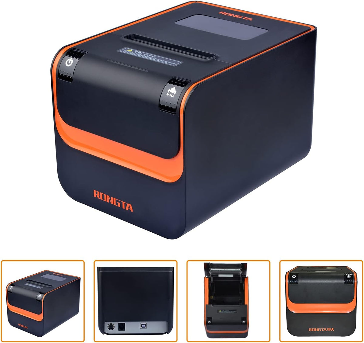 Commercial Direct Thermal Receipt Printer Auto Cutter 80MM USB H681