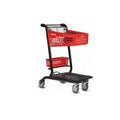 Two-Tier Plastic Shopping Cart L73826
