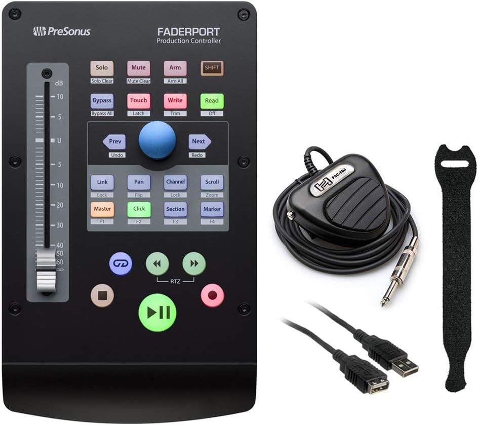 USB Control Surface with Footswitch and USB Extension Cable D4832