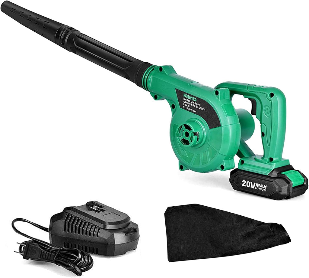 Cordless Leaf Blower 2-IN-1 20V 150CFM Lightweight Handheld Electric Blower Pack of 2 G145537