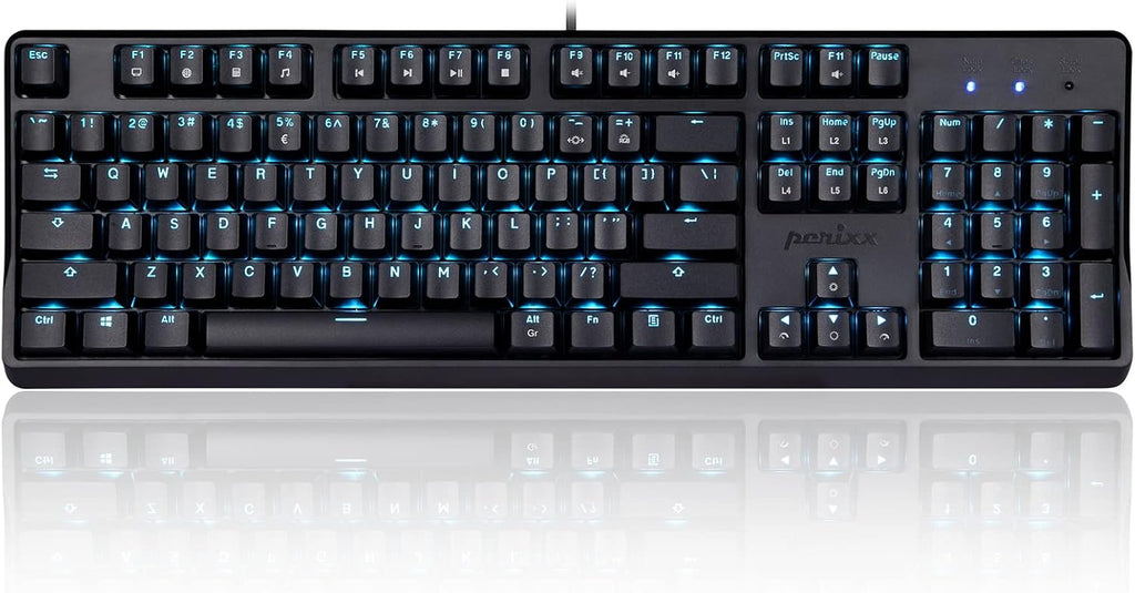 Wired USB Mechanical Gaming Keyboard with RGB Backlighting H485