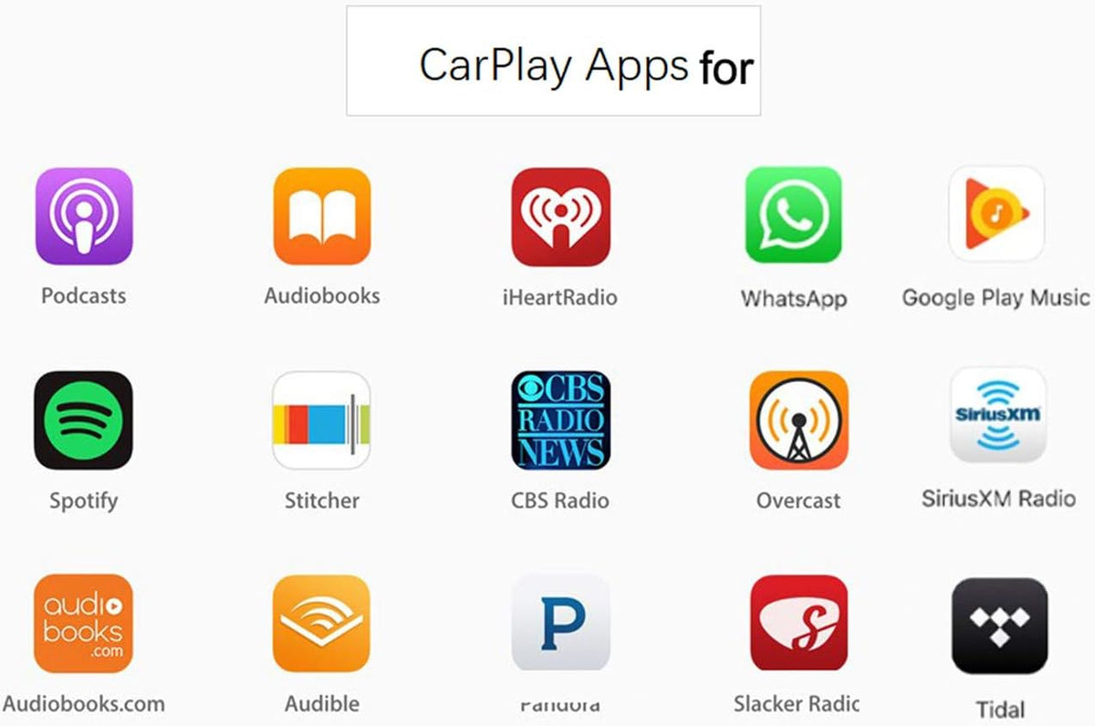 Wireless CarPlay Android Auto Retrofit Interface X758