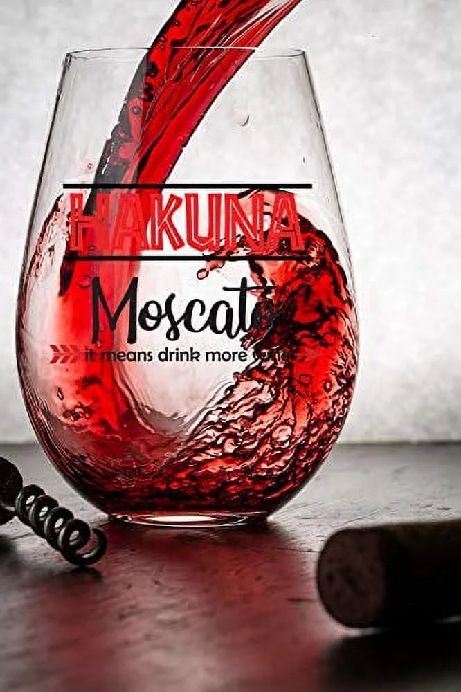 15oz Crystal Stemless Wine Glass U331