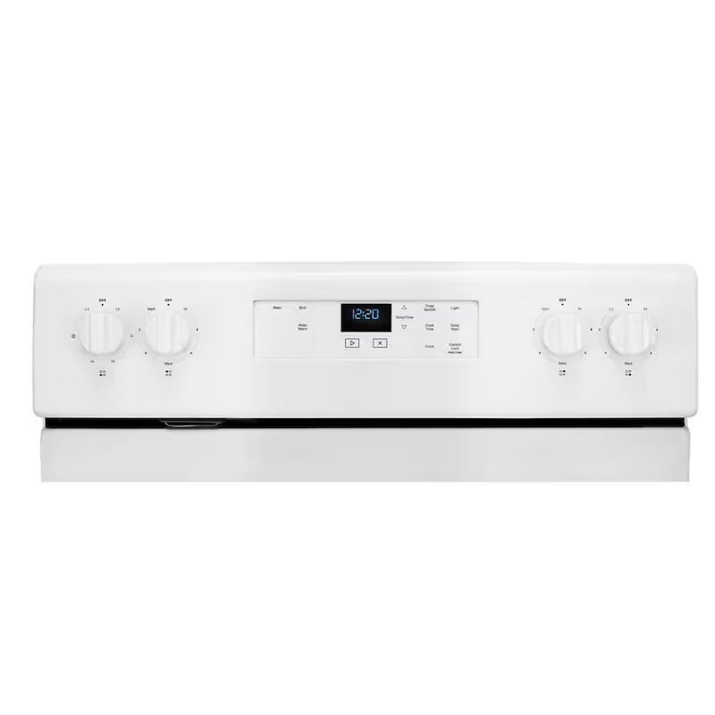 4-Burner Electric Range in White with Storage Drawer F3524