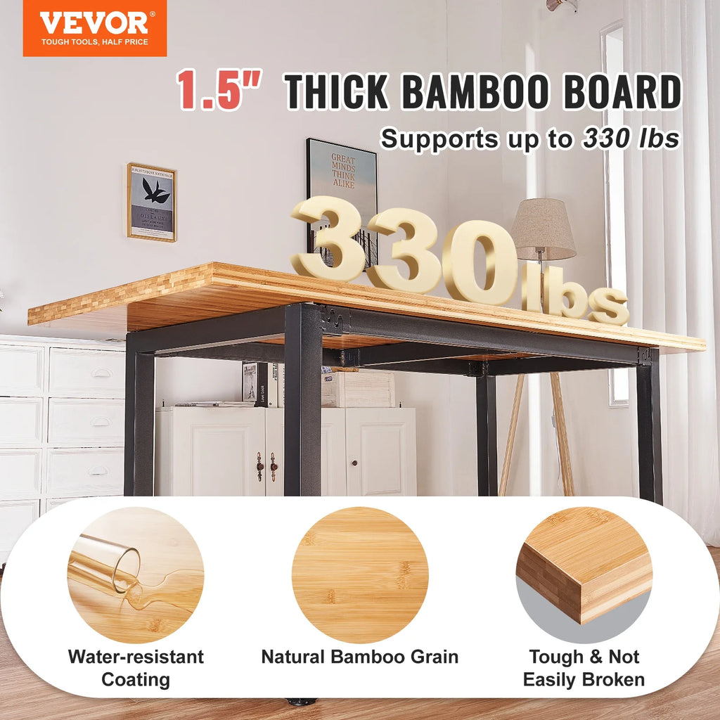 Bamboo Table Top 70.9" x 29" x 1.5" V96100
