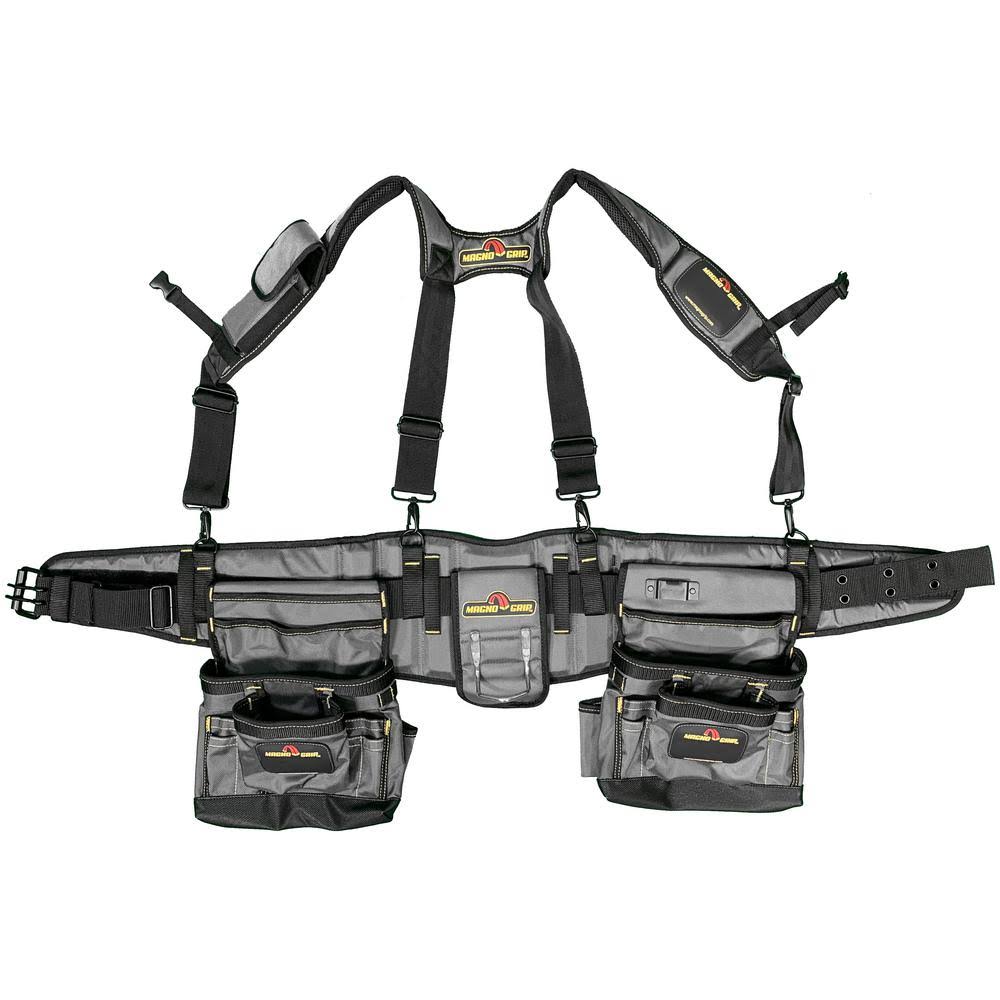 20-Pocket Builders Tool Rig with Back Support S804368
