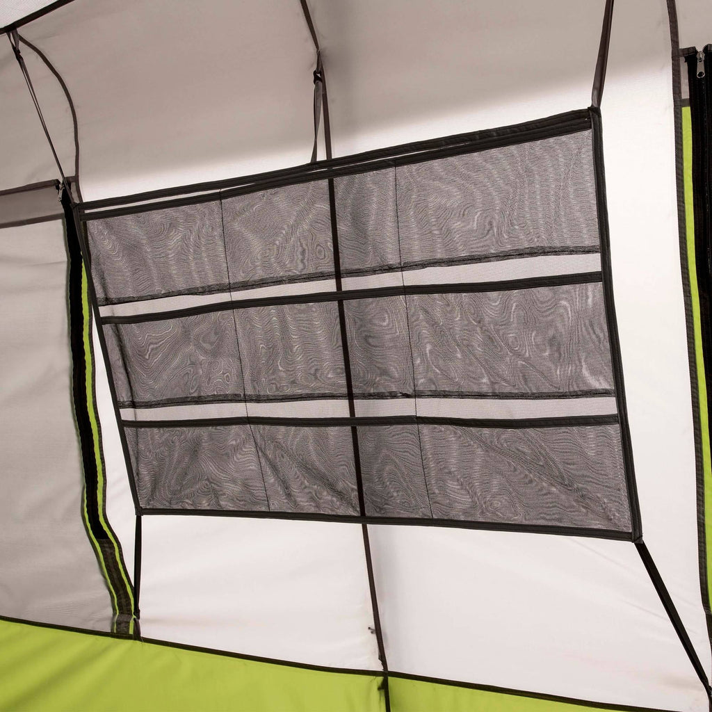 14' x 13.5' 9 Person 2 Room Instant Cabin Tent with Screen Room J93976