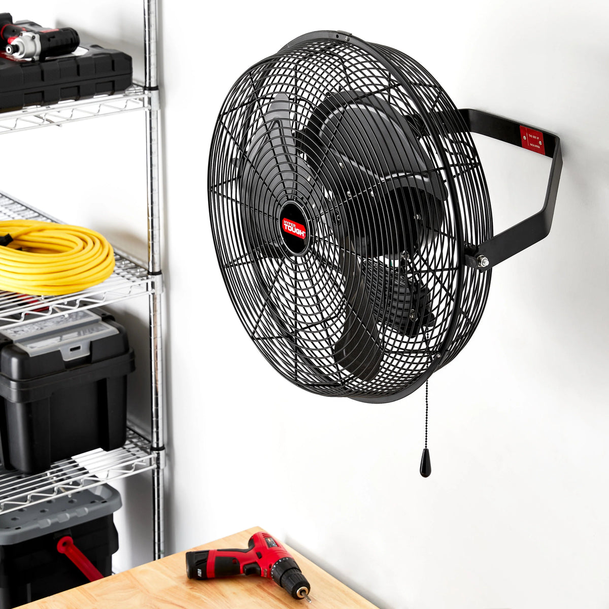 18 inch Outdoor Wall Mounted Fan with Misting Kit R799698
