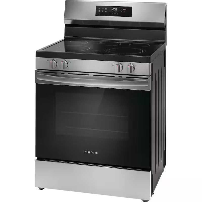 5 Element Freestanding Electric Range in Stainless Steel K418309
