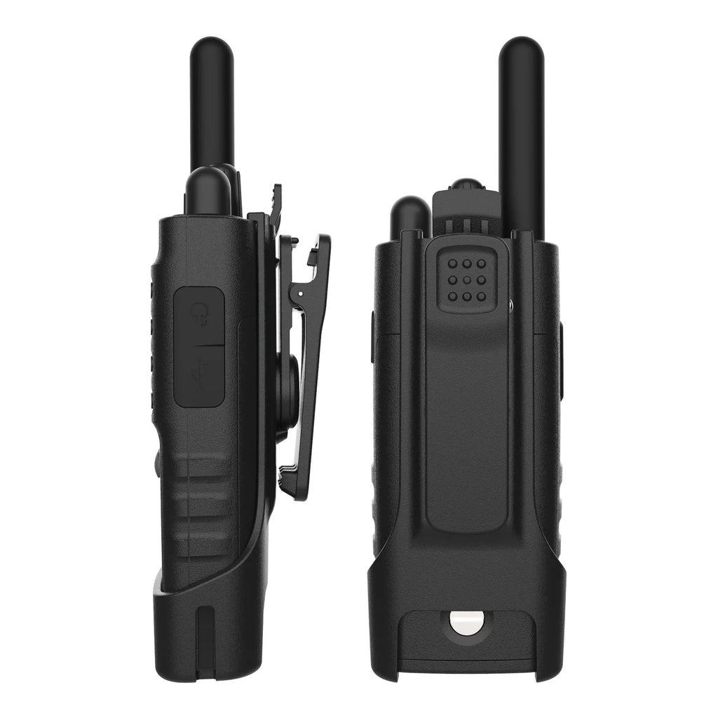 2W FRS Two Way Radios Pair IPX4 Waterproof Walkie Talkies 22 Channels Z473753