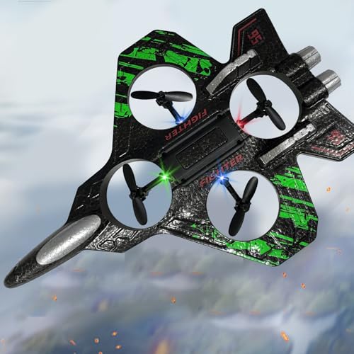 2.4GHz Foam Remote Control Airplane with Lights (Blue) U711550