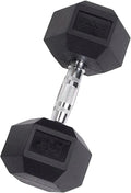Rubber Coated Hex Dumbbells 35 lb W291821