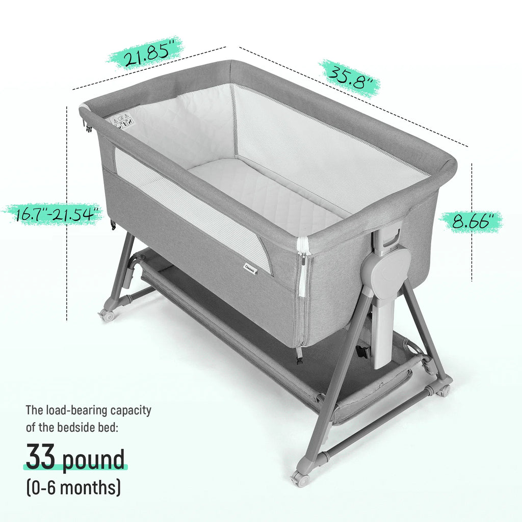 Bassinet with Storage Basket F1675