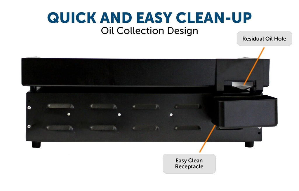 Heavy Duty Cast Iron 2-Burner Griddle Grill X432342