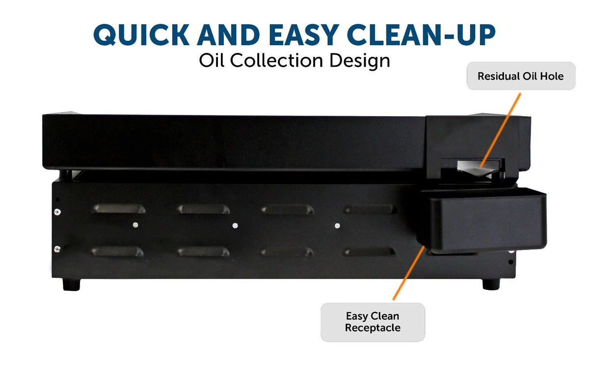 Heavy Duty Cast Iron 2-Burner Griddle Grill X432342