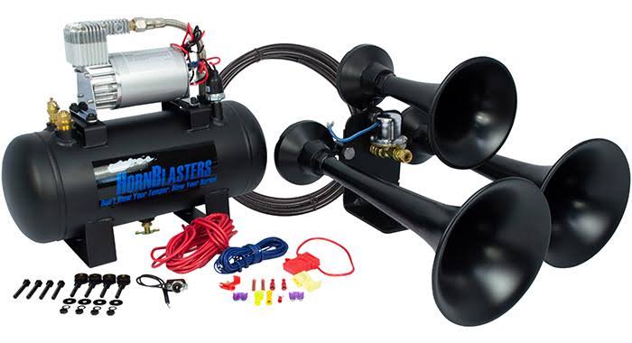 Black Train Horn Kit C93630