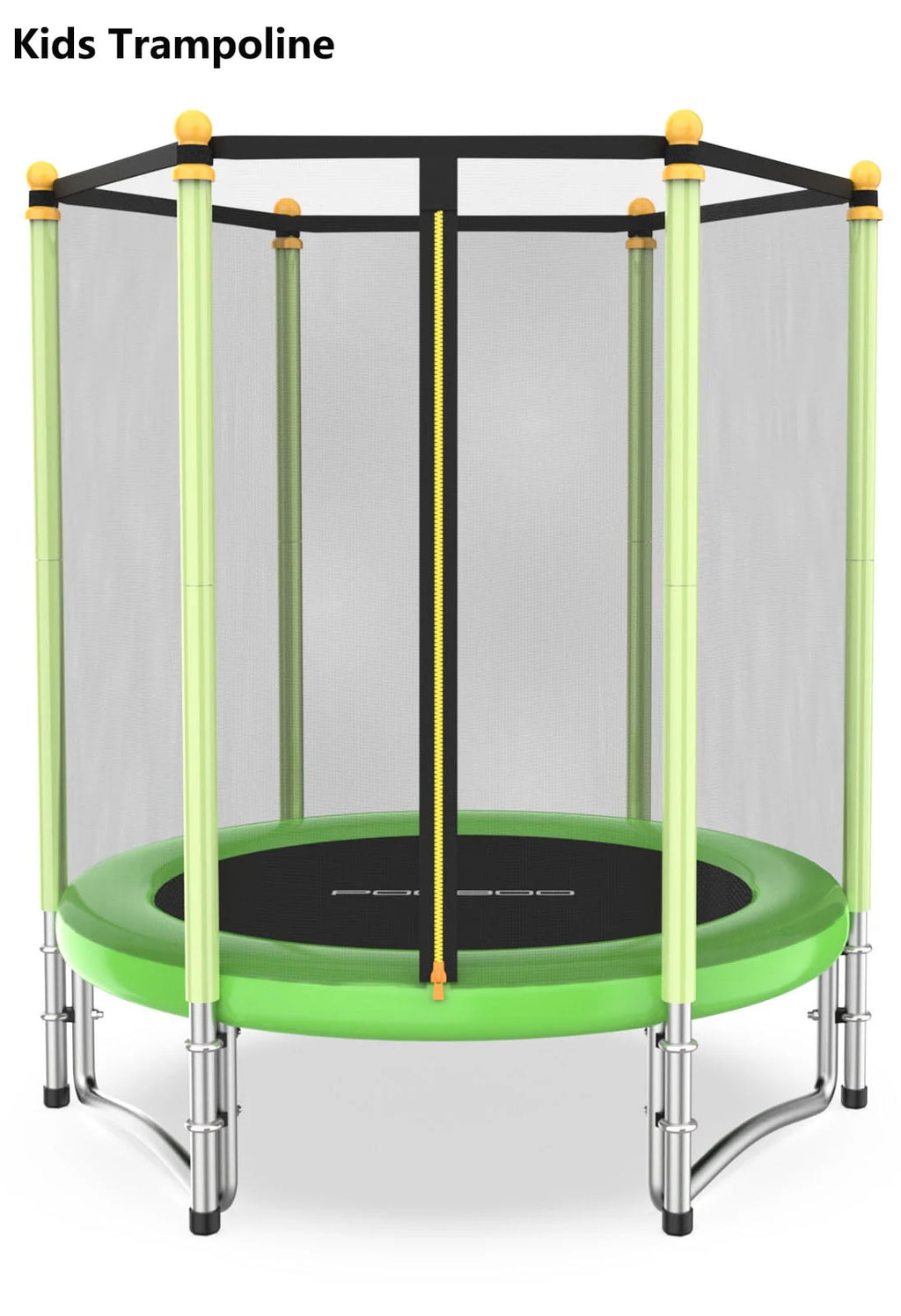 55 Trampoline with Safety Enclosure Net Y361646
