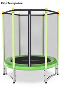 55 Trampoline with Safety Enclosure Net Y361646