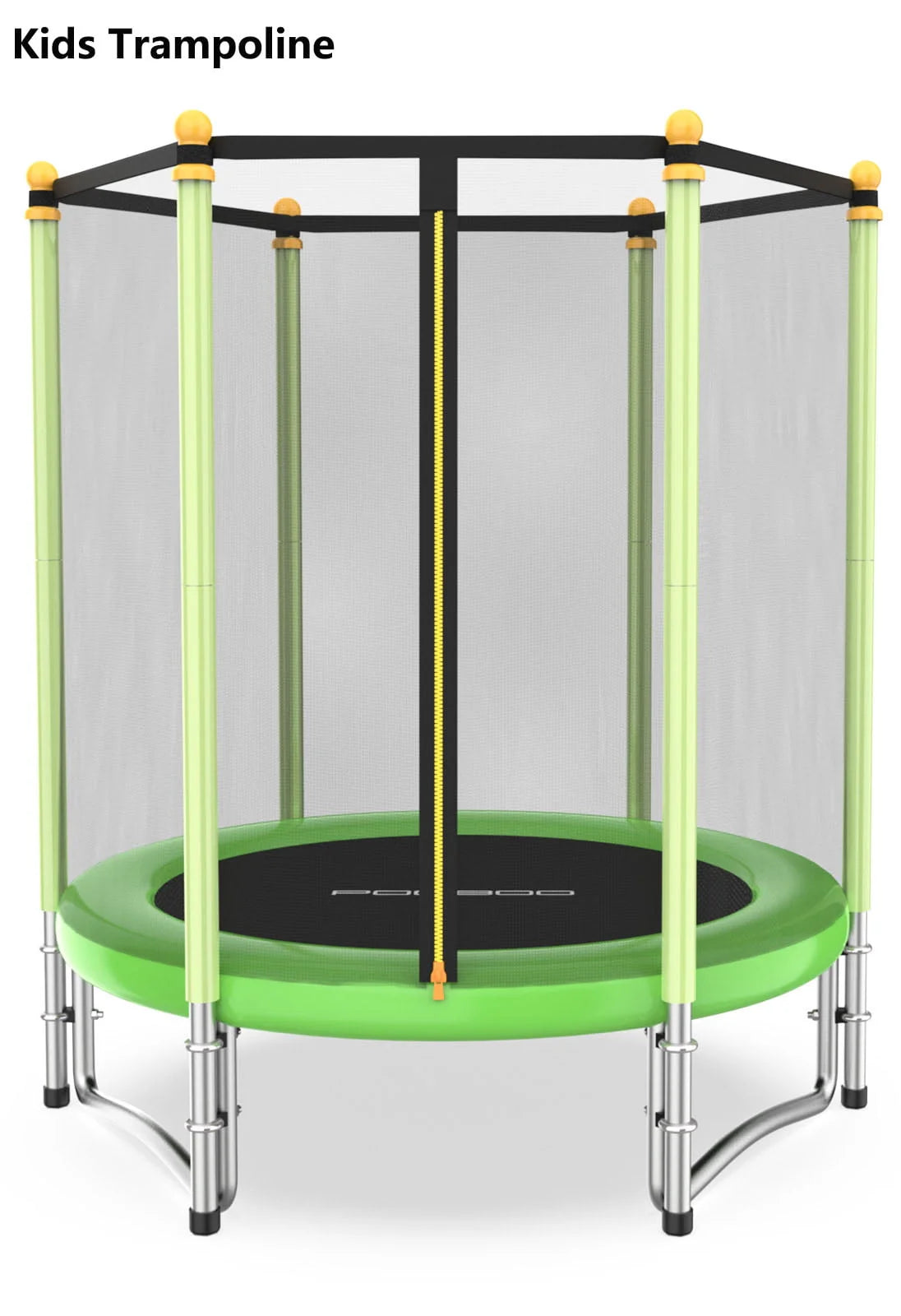 55 Trampoline with Safety Enclosure Net Y361646