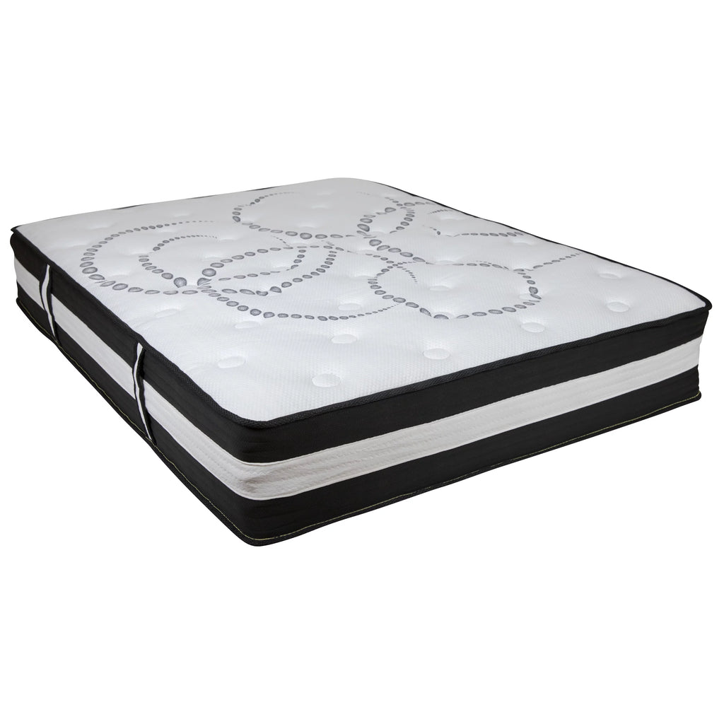 12 Inch CertiPUR-US Certified Hybrid Pocket Spring Mattress F638