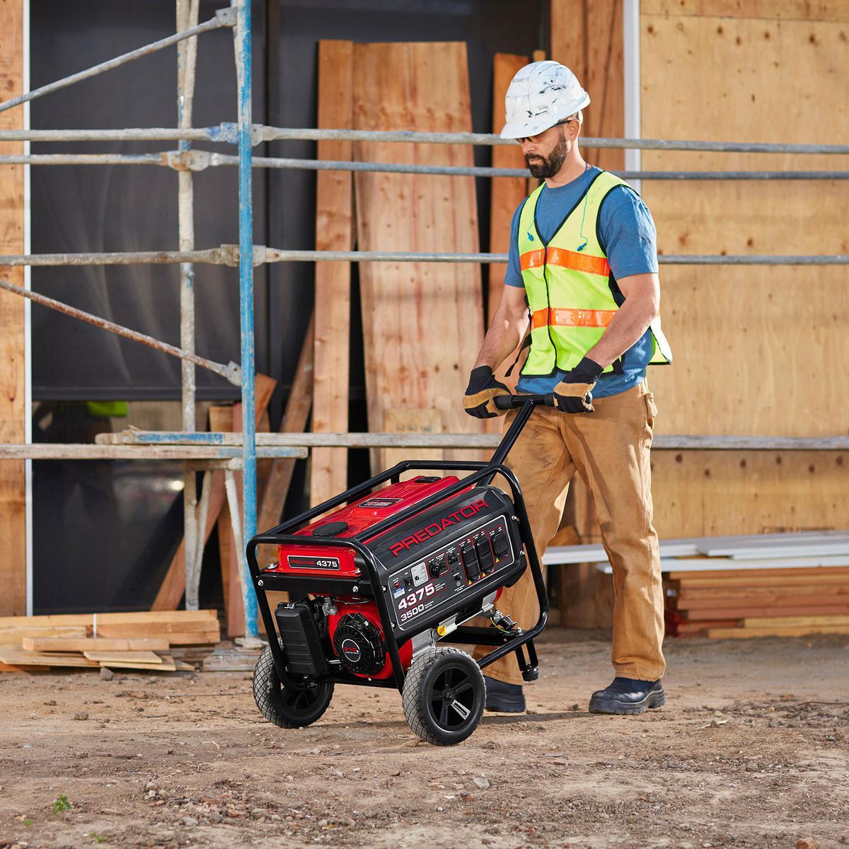 4375 Watt Gas-Powered Portable Generator U216573