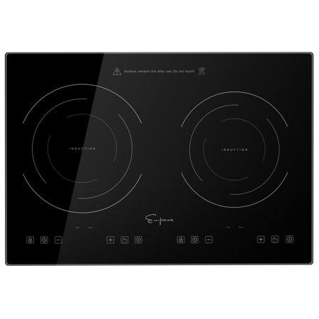 Empava 2 Burner Black Vitro Ceramic Electric Induction Cooktop G7693