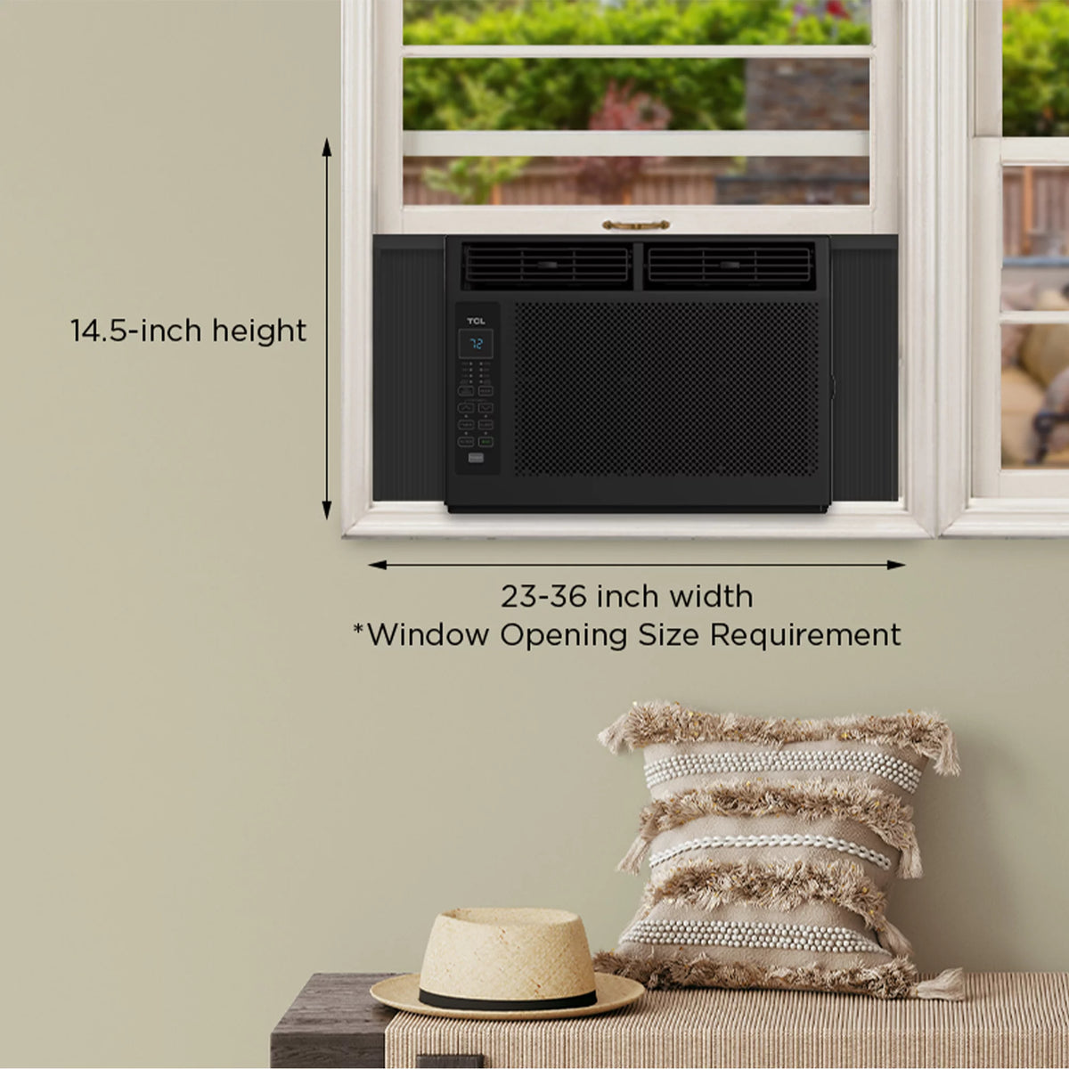 6,000 BTU Window Air Conditioner D6952
