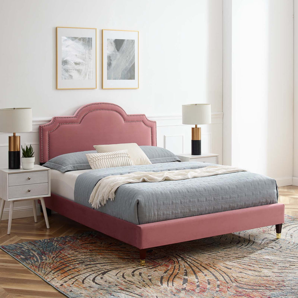 Velvet Twin Bed U19187