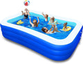Inflatable Pool 118 X 68 X 22 Oversized Thickened V48835