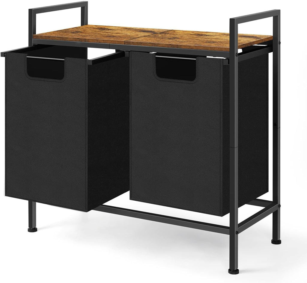 Laundry Hamper with Top Shelf U40342