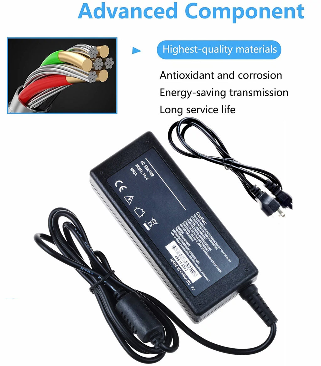 Compatible AC Adapter Replacement Power Supply Cord PSU T517993