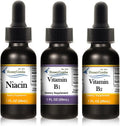 Vitamin B2 B1 B3 Niacin Drops 1 Fl Oz S936438