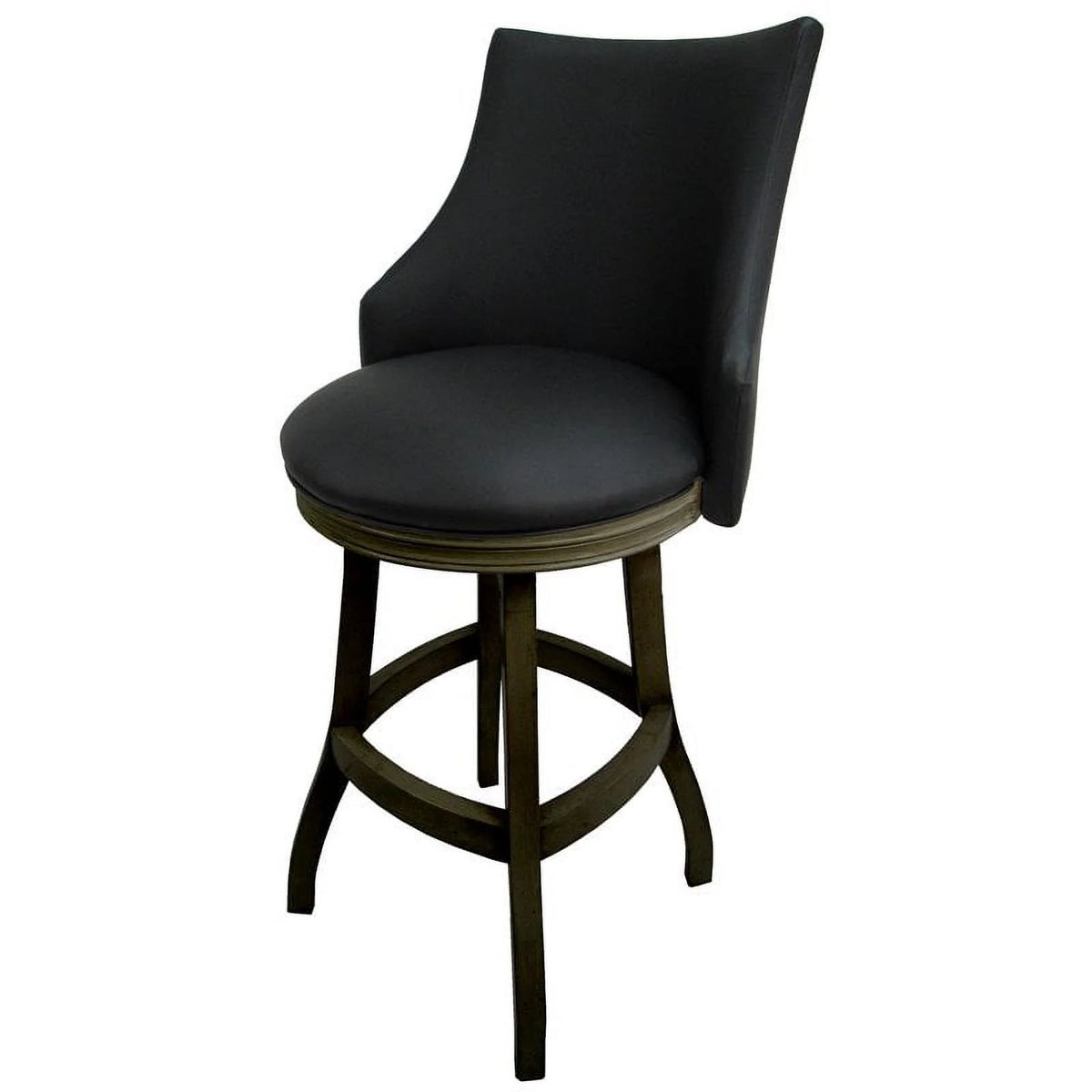 30" Swivel Wood Bar Stool A47247