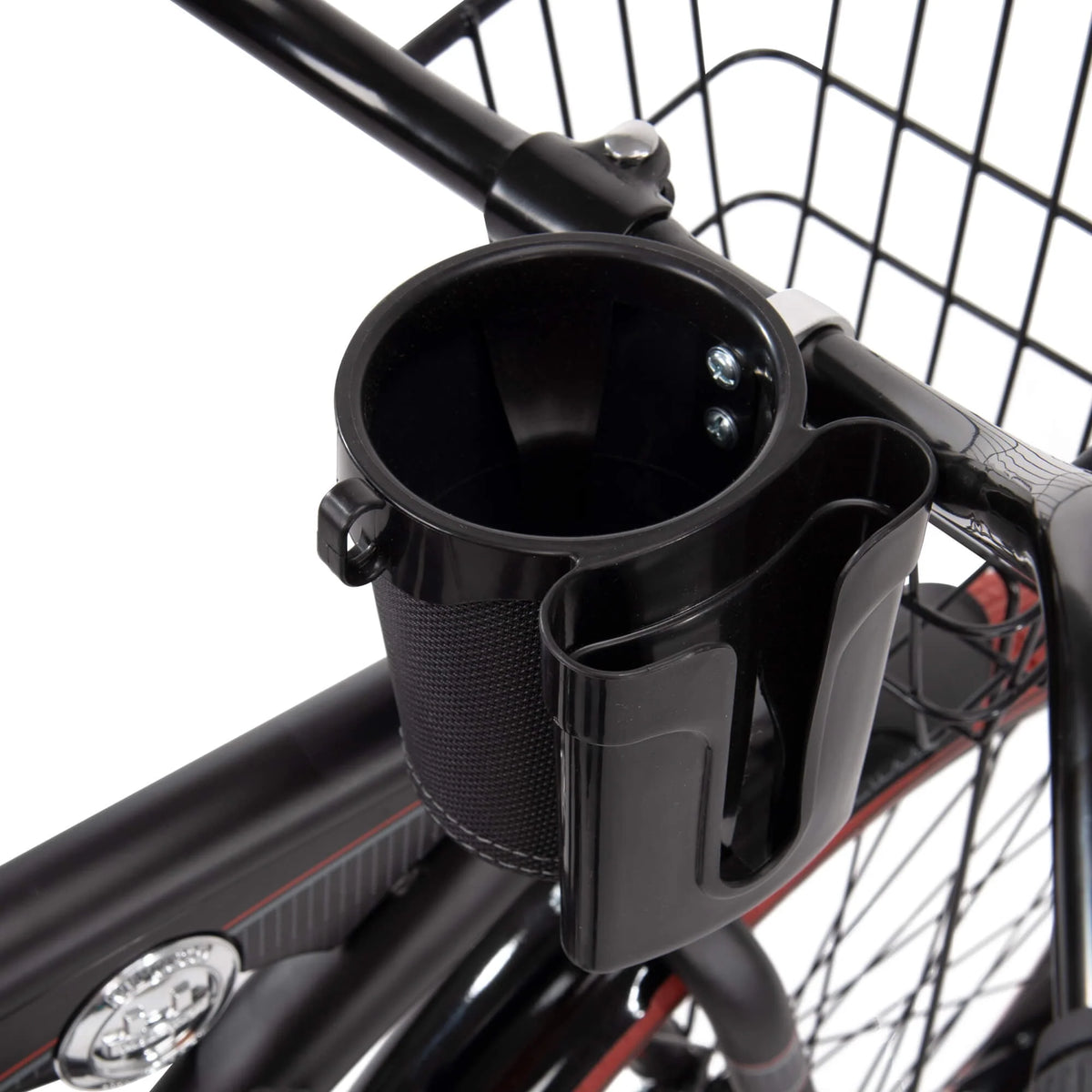 26” Matte Black Cruiser Bike A3725