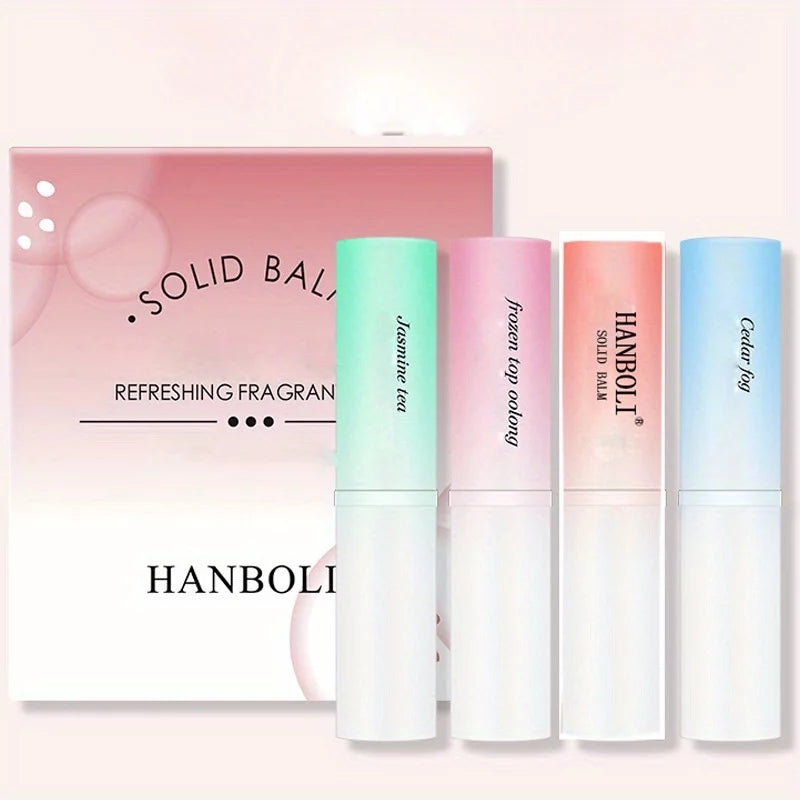 Solid Perfume Pocket Balm Stick Fruity Floral Scent V276042