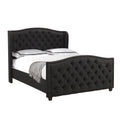 King Tufted Wingback Bed R53657
