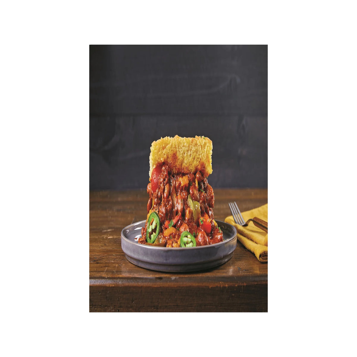 Beef Chili Canned Beans with Meat 6 lb 11 oz Pack of 24 W347198
