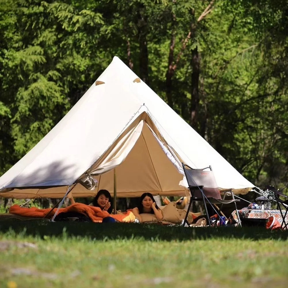 Waterproof Cotton Canvas Bell Tent 4M X6045
