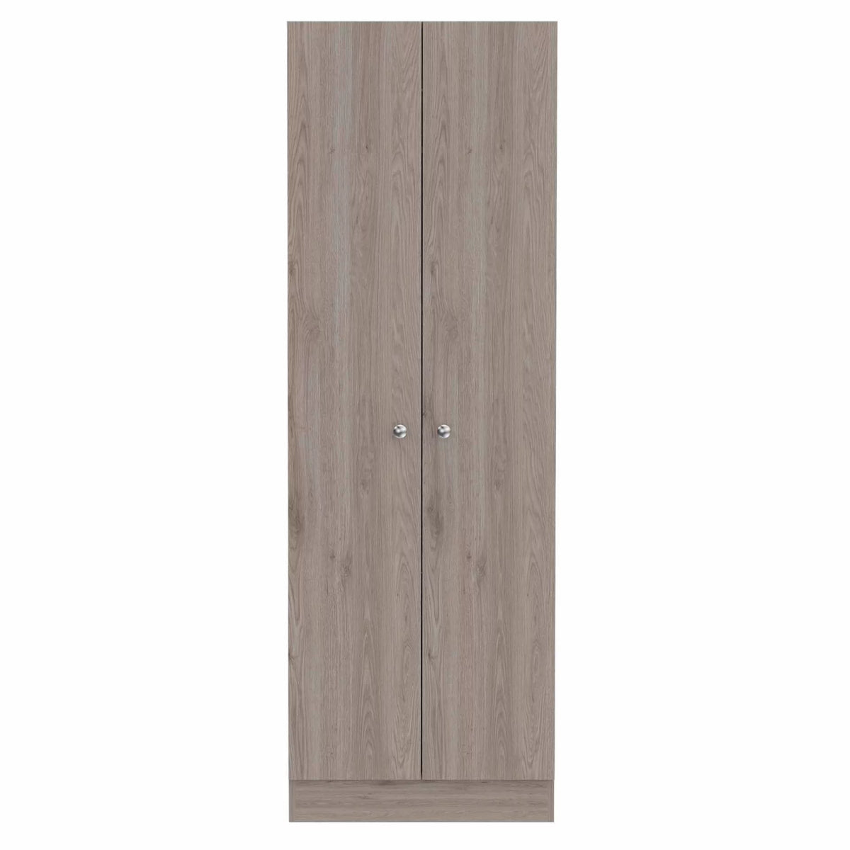 Dark Brown & Black Double Door Cabinet M9170